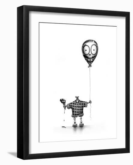 Ice Cream Boy-Pez-Framed Art Print