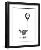 Ice Cream Boy-Pez-Framed Art Print