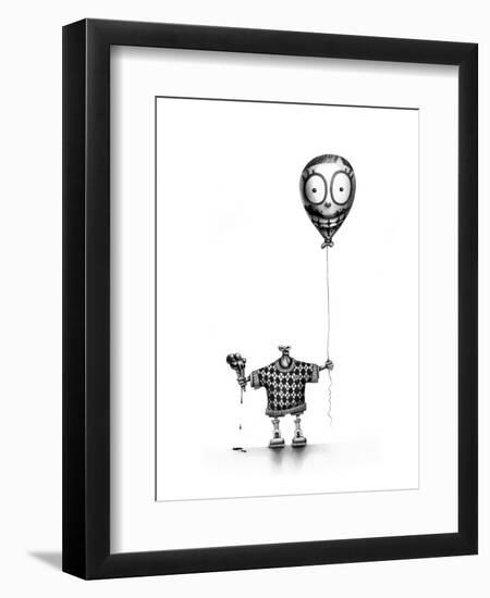 Ice Cream Boy-Pez-Framed Art Print