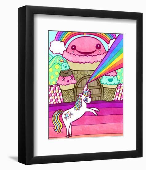 Ice Cream Castle-My Zoetrope-Framed Giclee Print