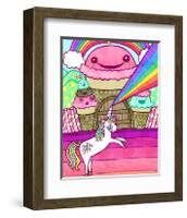 Ice Cream Castle-My Zoetrope-Framed Giclee Print