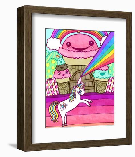 Ice Cream Castle-My Zoetrope-Framed Giclee Print