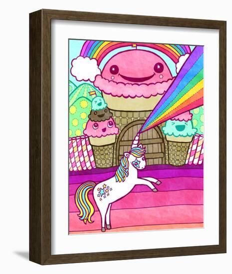 Ice Cream Castle-My Zoetrope-Framed Giclee Print