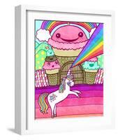 Ice Cream Castle-My Zoetrope-Framed Giclee Print