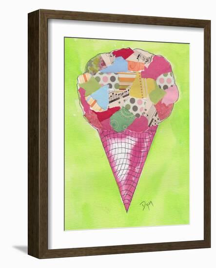 Ice Cream Cone 2-Beverly Dyer-Framed Art Print