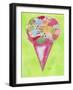 Ice Cream Cone 2-Beverly Dyer-Framed Art Print