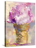 Ice Cream Cone-Richard Wallich-Stretched Canvas