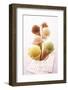 Ice Cream Cones with Different Flavours of Ice Cream-Marc O^ Finley-Framed Photographic Print