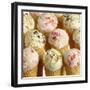Ice Cream Cones with Different Kinds of Ice Cream-Dave King-Framed Photographic Print