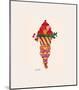 Ice Cream Dessert, c.1959 (Fancy Red)-Andy Warhol-Mounted Giclee Print