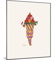 Ice Cream Dessert, c. 1959 (fancy red)-Andy Warhol-Mounted Art Print