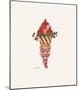 Ice Cream Dessert, c. 1959 (fancy red)-Andy Warhol-Mounted Art Print