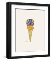 Ice Cream Dessert, c. 1959 (purple fancy)-Andy Warhol-Framed Art Print