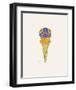 Ice Cream Dessert, c. 1959 (purple fancy)-Andy Warhol-Framed Art Print