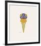 Ice Cream Dessert, c. 1959 (purple fancy)-Andy Warhol-Framed Art Print