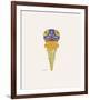 Ice Cream Dessert, c. 1959 (purple fancy)-Andy Warhol-Framed Art Print