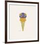 Ice Cream Dessert, c. 1959 (purple fancy)-Andy Warhol-Framed Art Print