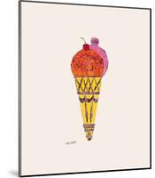 Ice Cream Dessert, c.1959 (Red and Pink)-Andy Warhol-Mounted Giclee Print