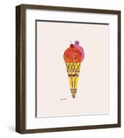 Ice Cream Dessert, c.1959 (Red and Pink)-Andy Warhol-Framed Giclee Print