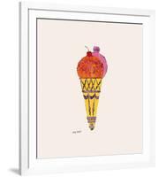 Ice Cream Dessert, c.1959 (Red and Pink)-Andy Warhol-Framed Giclee Print