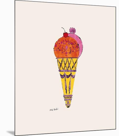 Ice Cream Dessert, c.1959 (Red and Pink)-Andy Warhol-Mounted Giclee Print