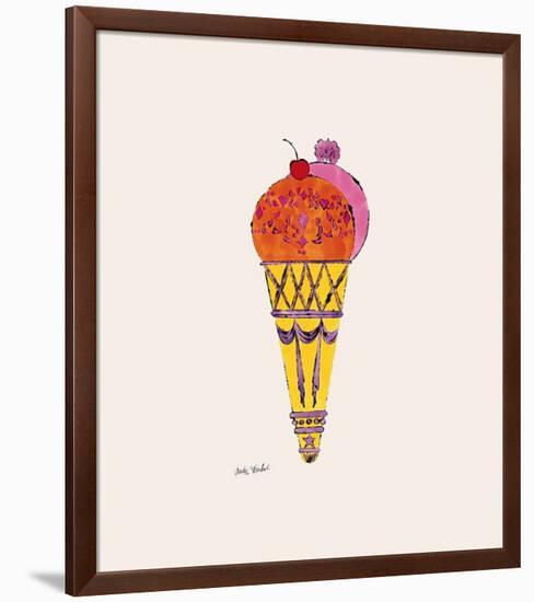 Ice Cream Dessert, c.1959 (Red and Pink)-Andy Warhol-Framed Giclee Print