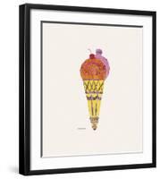 Ice Cream Dessert, c. 1959 (red and pink)-Andy Warhol-Framed Art Print