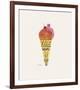 Ice Cream Dessert, c. 1959 (red and pink)-Andy Warhol-Framed Art Print