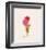 Ice Cream Dessert, c.1959 (Red, Pink and White)-Andy Warhol-Framed Giclee Print