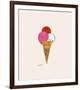 Ice Cream Dessert, c.1959 (Red, Pink and White)-Andy Warhol-Framed Giclee Print