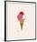 Ice Cream Dessert, c.1959 (Red, Pink and White)-Andy Warhol-Framed Giclee Print