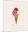 Ice Cream Dessert, c.1959 (Red, Pink and White)-Andy Warhol-Mounted Giclee Print