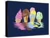 Ice Cream Dreams-Rachel Caldwell-Stretched Canvas