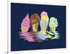 Ice Cream Dreams-Rachel Caldwell-Framed Giclee Print