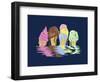 Ice Cream Dreams-Rachel Caldwell-Framed Giclee Print