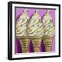 Ice-cream-faces-Howie Green-Framed Giclee Print