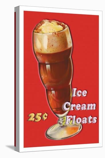 Ice Cream Float-null-Stretched Canvas