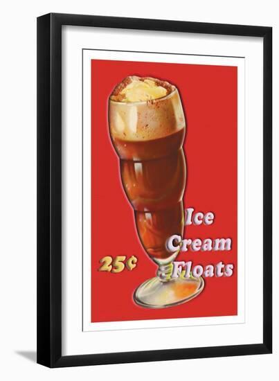 Ice Cream Float-null-Framed Art Print