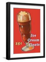 Ice Cream Float-null-Framed Art Print