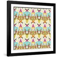 Ice Cream Girl-Gaia Marfurt-Framed Giclee Print