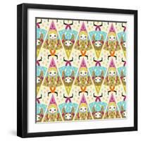 Ice Cream Girl-Gaia Marfurt-Framed Giclee Print