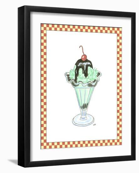 Ice Cream Parlor III-Virginia A. Roper-Framed Art Print