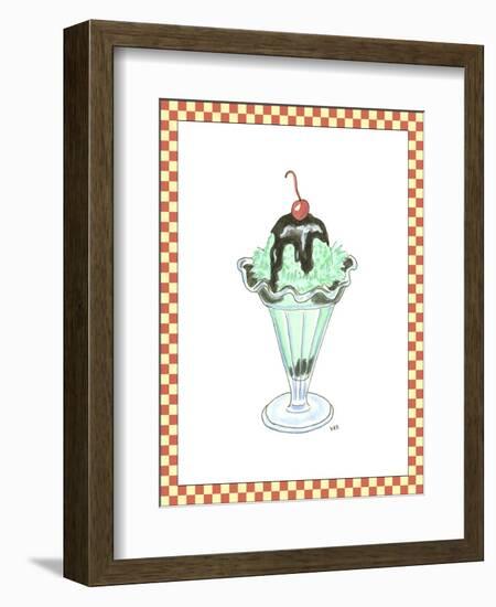 Ice Cream Parlor III-Virginia A. Roper-Framed Art Print