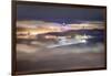 Ice Cream Sandwich - San Francisco Bay Area Fog Night Cityscape-Vincent James-Framed Photographic Print