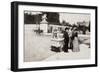 Ice Cream Seller, Paris, 1900-null-Framed Giclee Print