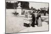 Ice Cream Seller, Paris, 1900-null-Mounted Giclee Print