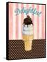 Ice Cream Shoppe IV-Paul Brent-Framed Stretched Canvas