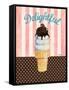 Ice Cream Shoppe IV-Paul Brent-Framed Stretched Canvas