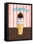 Ice Cream Shoppe IV-Paul Brent-Framed Stretched Canvas