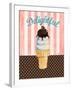 Ice Cream Shoppe IV-Paul Brent-Framed Art Print